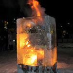 Ice Tower Bonfire