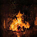 Ice Tower Bonfire