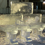Ice Bench in Progress