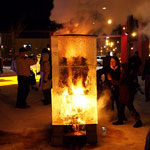 Ice Tower Bonfire