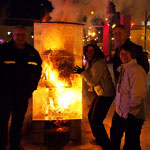 Ice Tower Bonfire