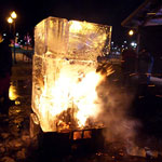 Ice Tower Bonfire 2