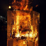 Ice Tower Bonfire 2