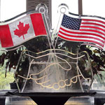 Canada & US Flags