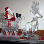 Santa and Sleigh