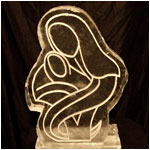 Abstract Mother and Child